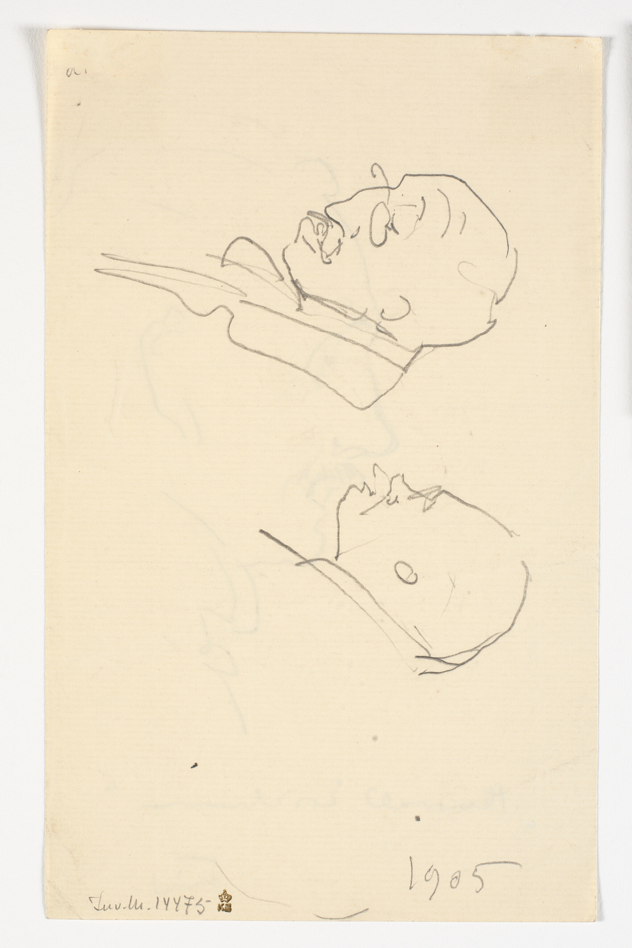 To profilportrætter